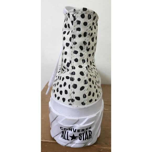 Converse All Star Chuck Taylor 572232 Polka Dot Lift Platform Sneakers Shoes 6.5 - Picture 2 of 8